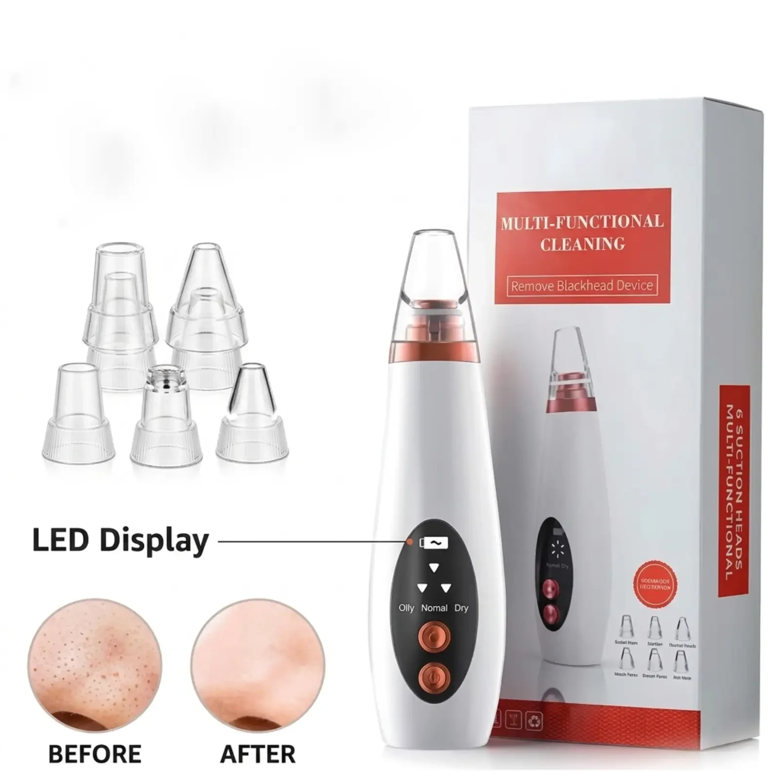 Multi-Functional Electric Blackhead Remover & Pore Cleaner